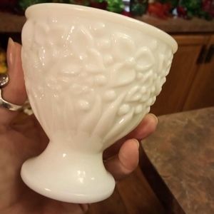 Vintage Avon Milk Glass Bowl.